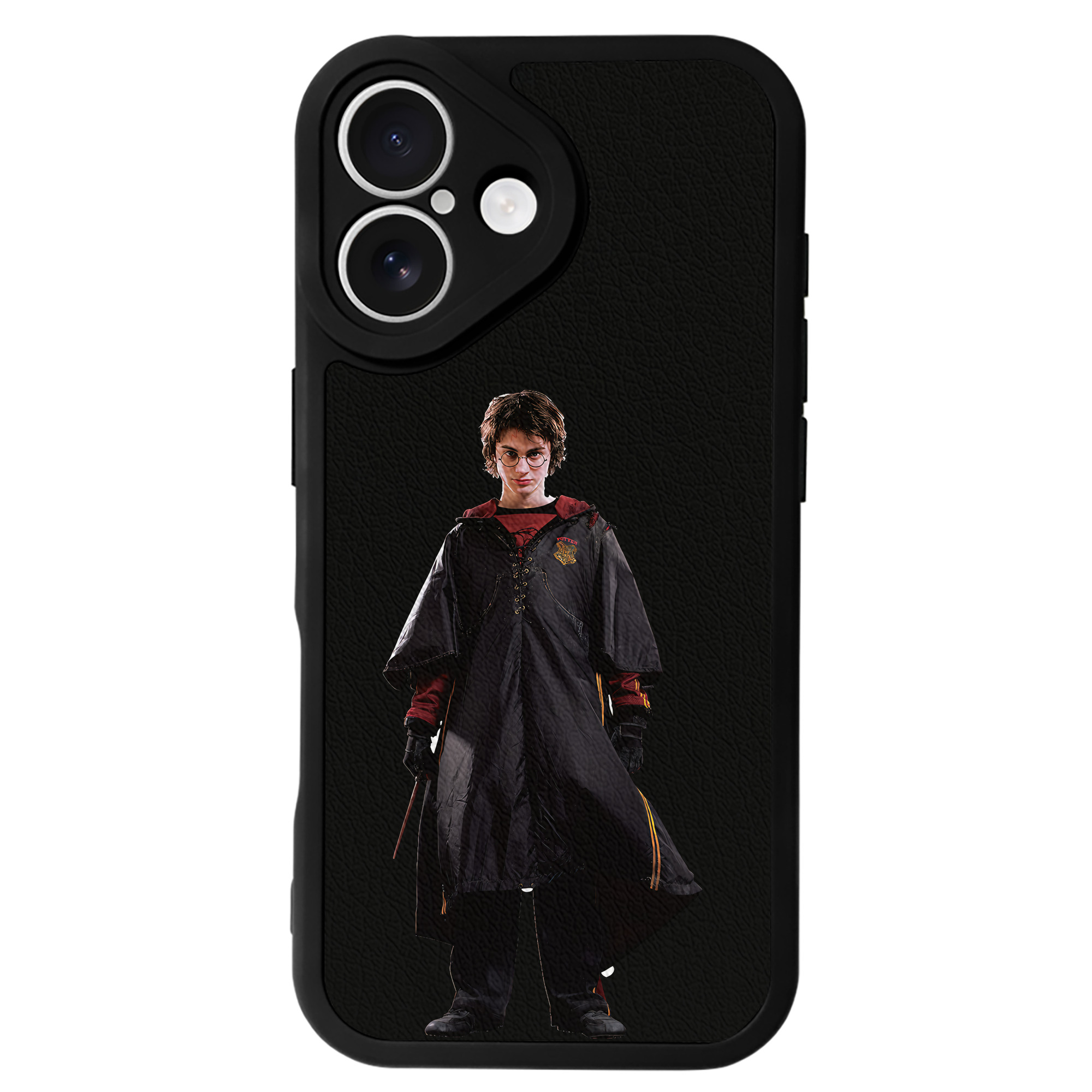 （画像用） Harry Potter ハリー・ポッターシリーズ 【iPhone 16シリーズ対応】シリコンスマホケース（レザー調） 材質：シリコン
